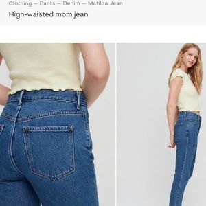 Aritzia Mom Jeans